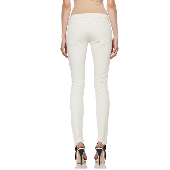 MOTHER The Looker Cream For A Day (Destroyed) - Size 25 - Picture 3 of 16